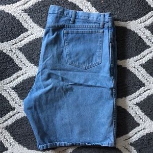 Men’s jean shorts